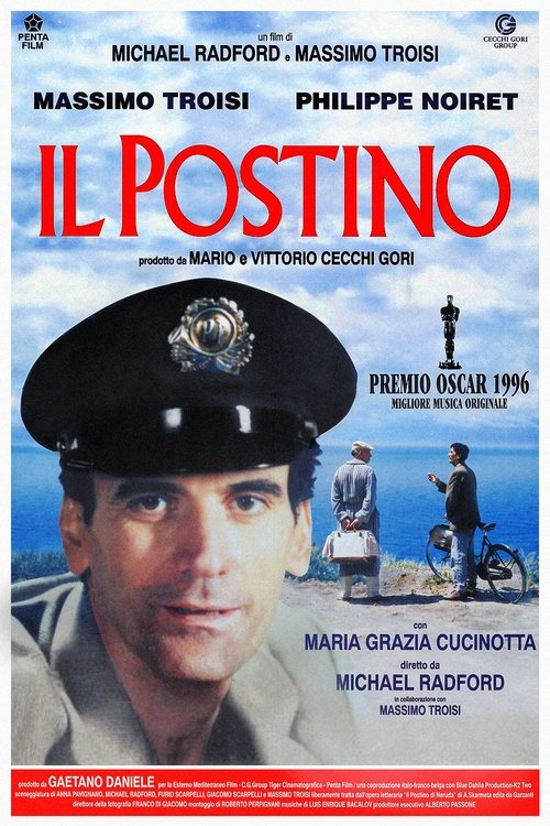 Il postino poster Il postino (1994) s českými titulky