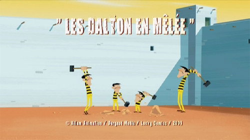 The Daltons play Rugby