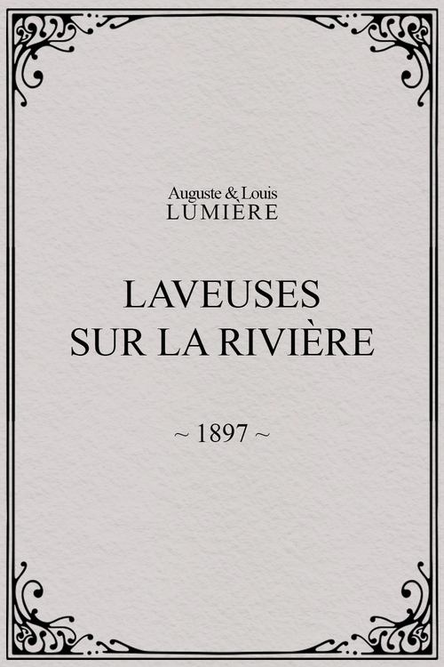 Laveuses sur la rivière