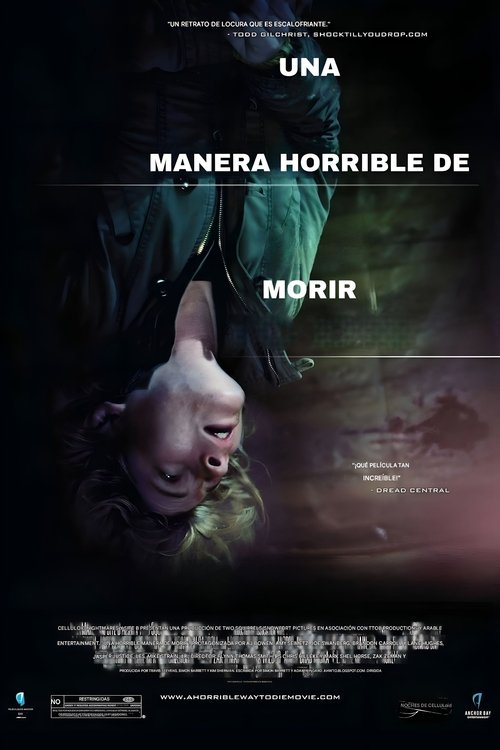 Background poster of A Horrible Way to Die blurred