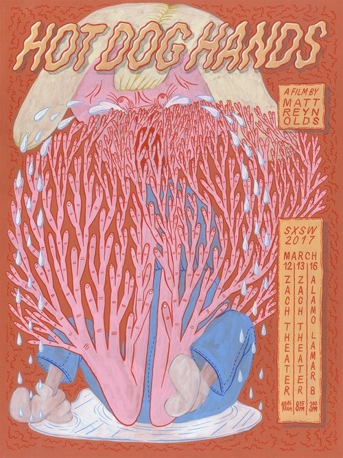 Hot Dog Hands Poster