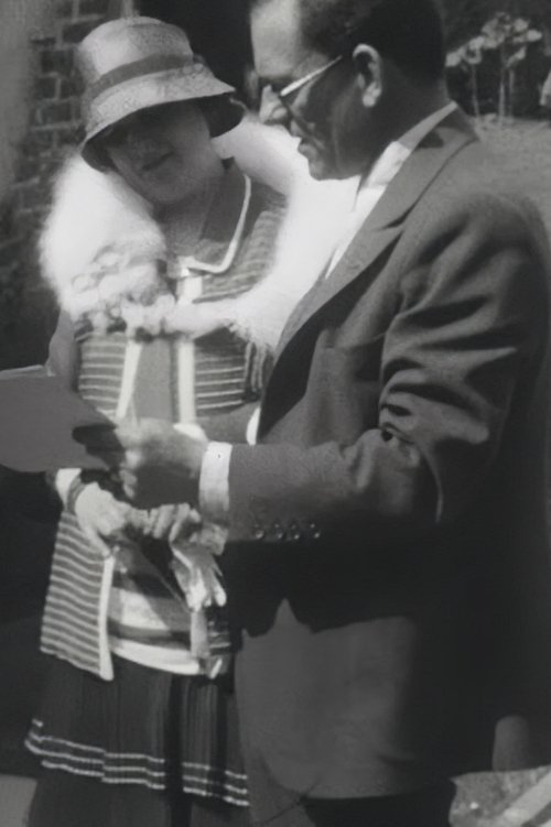 Mabel and Bill Dumphy's visit with Hazel & Lon Chaney Poster