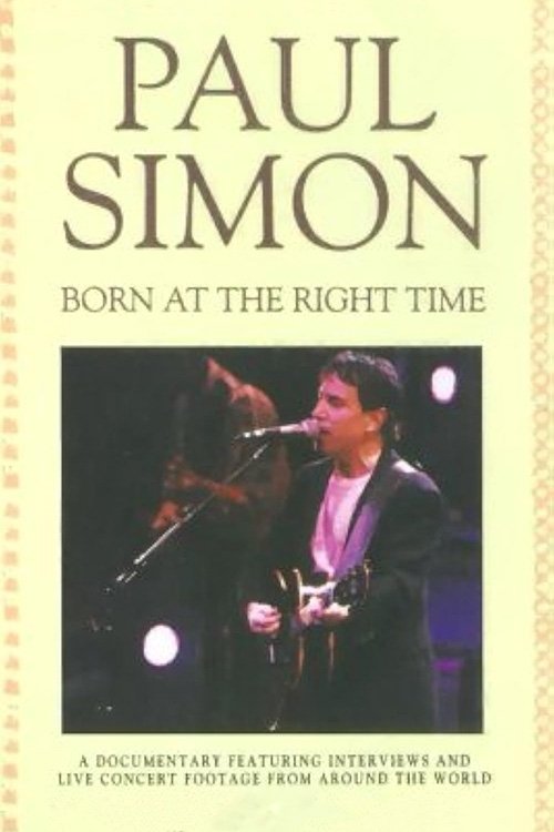 Paul Simon: Born at the Right Time Poster
