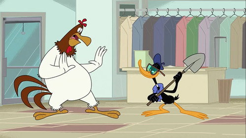 A Duck in the Laundromat