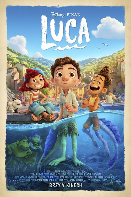 Luca poster Luca (2021) s českými titulky