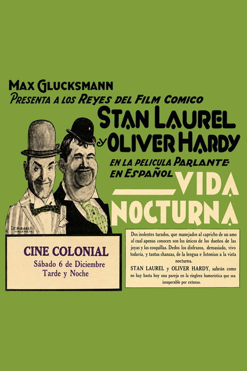La vida nocturna电影海报