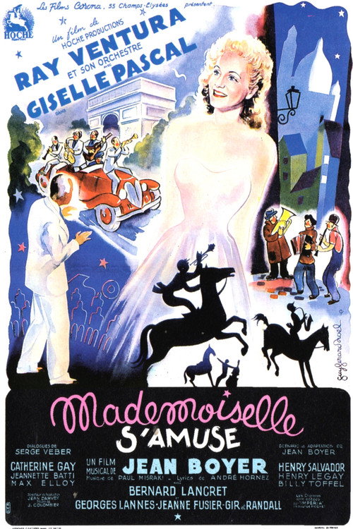 Mademoiselle Has Fun poster 2