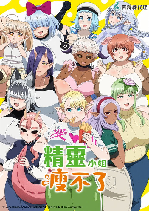 精灵小姐瘦不了海报