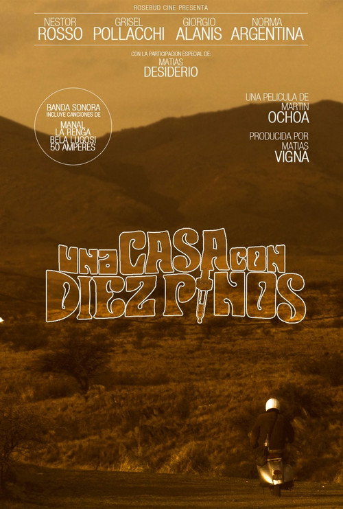 Una casa con diez pinos poster 2