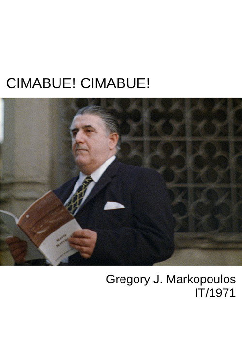 Cimabue! Cimabue! poster 2