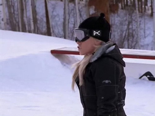 Snowboarded