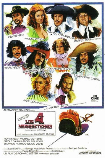 Los cuatro mosqueteros: La venganza de Milady 1974