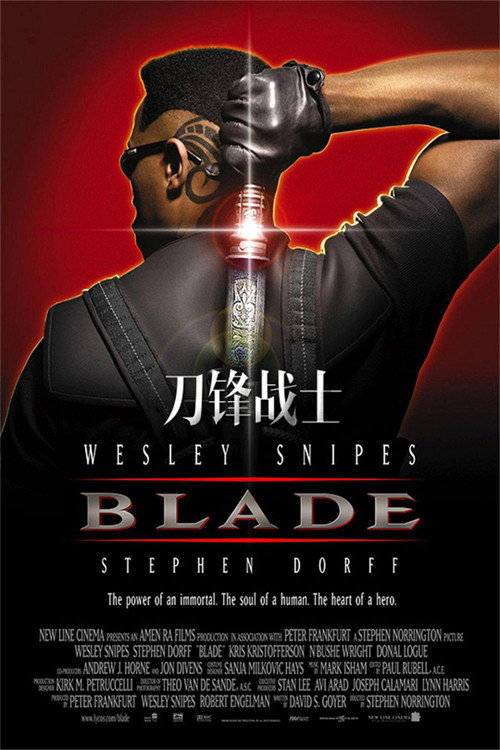 刀锋战士电影海报