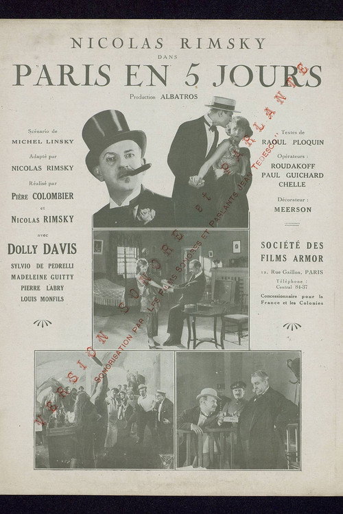 Paris in Five Days poster 2