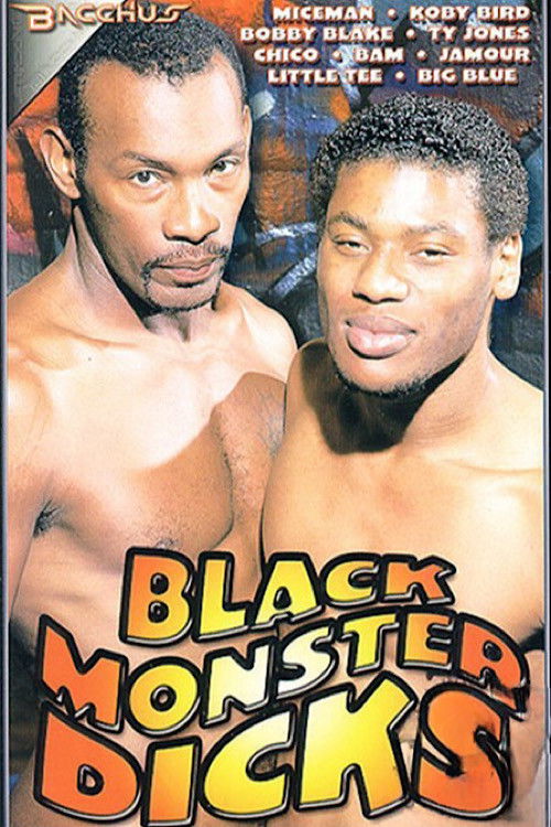 Black Monster Dicks Poster