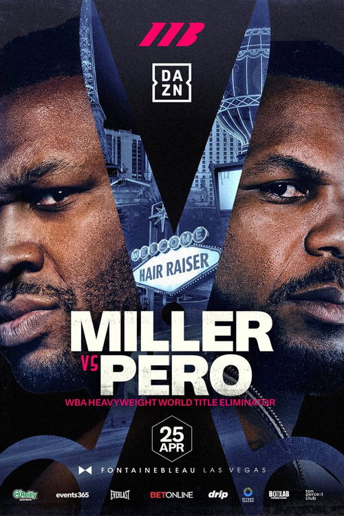 Jarrell Miller vs. Lenier Pero Poster