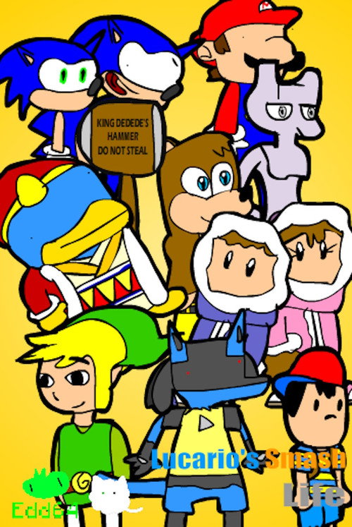 Luc's Smash Life poster 2