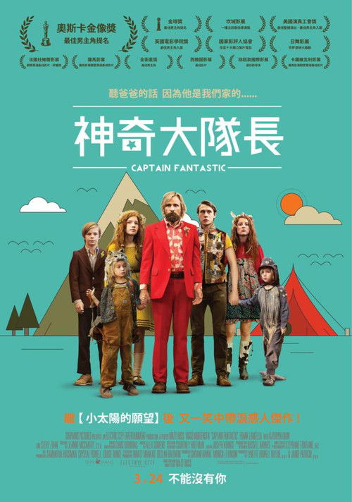 神奇队长电影海报