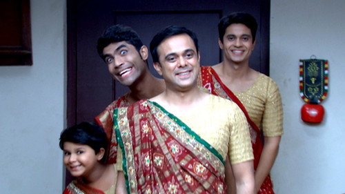 Ghotalas In Saree