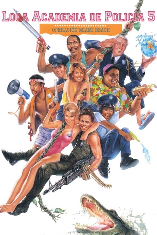 Loca academia de policía 5: Operación Miami Beach (1988) Mira la transmisión completa de la película en línea