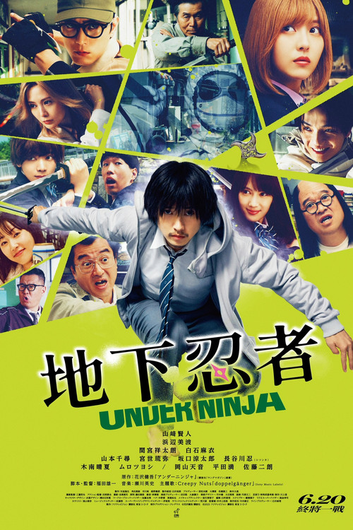 地下忍者电影海报