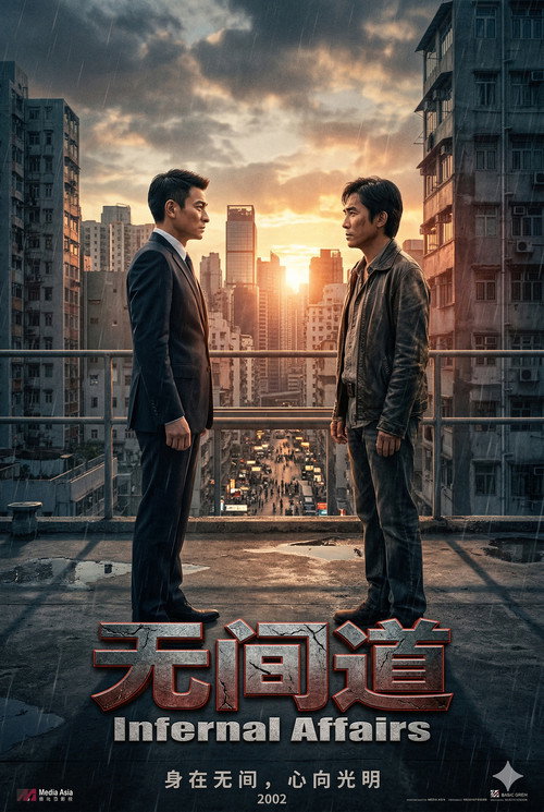 无间道电影海报