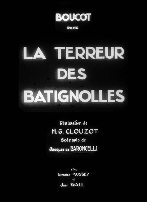 The Terror of Batignolles poster 3