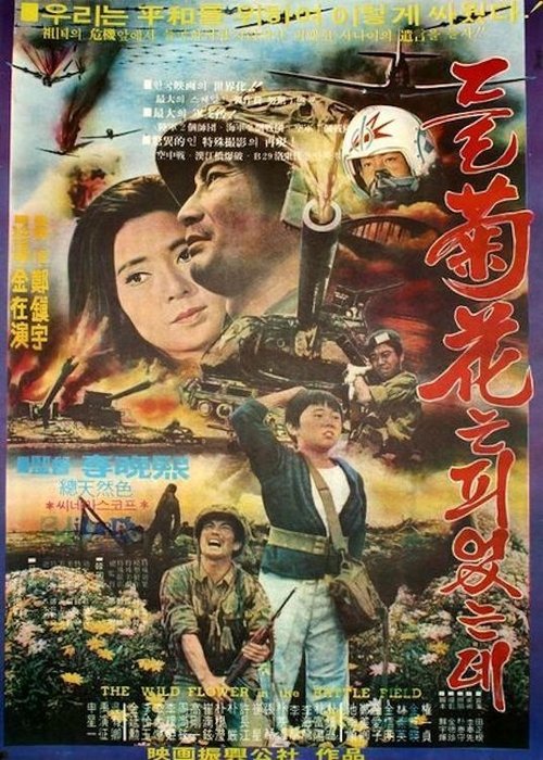 Wildflowers on the Battleground Poster