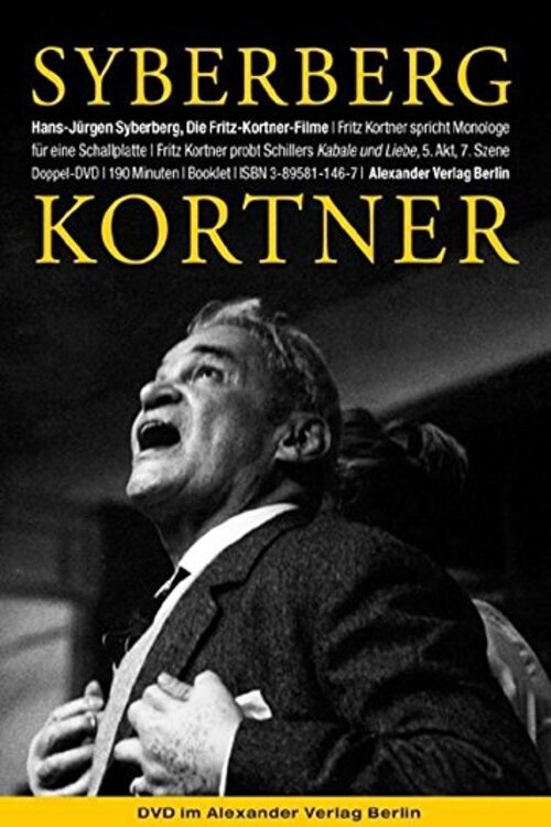 Fünfter Akt, siebente Szene. Fritz Kortner probt Kabale und Liebe poster 2