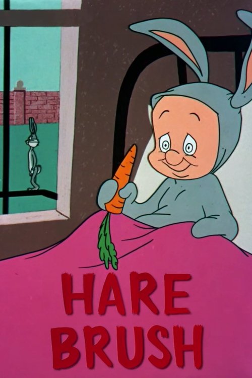 Hare Brush Poster