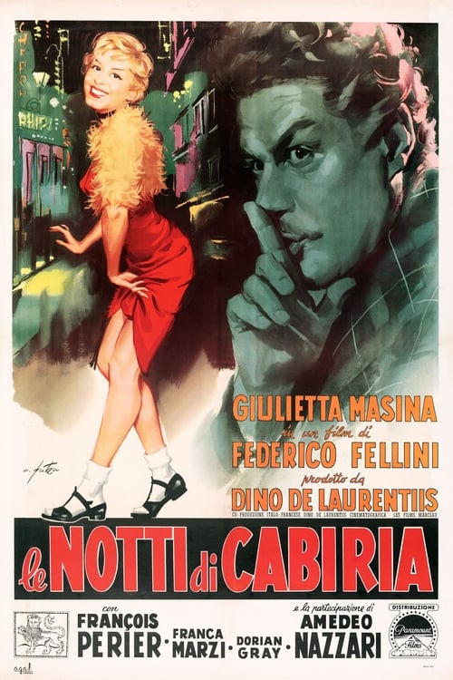 Le notti di Cabiria poster Le notti di Cabiria (1957) streaming ITA film completo Full HD