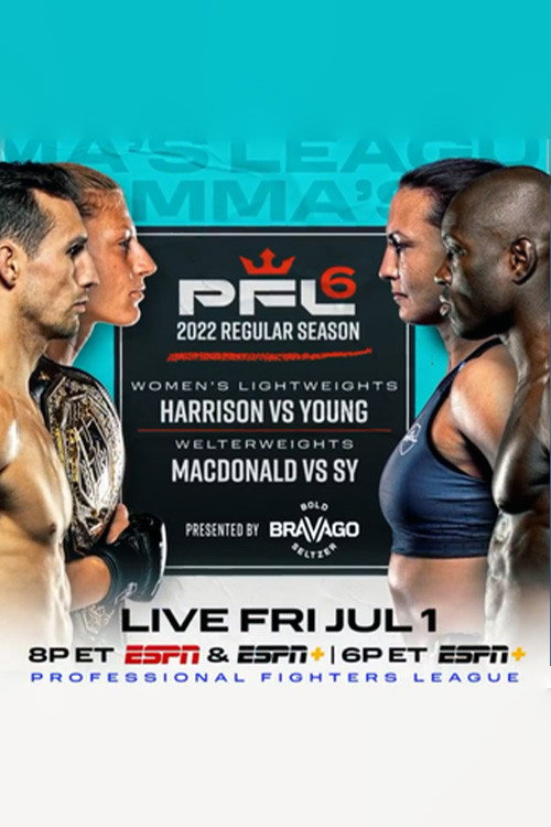 PFL 2022 #6: Regular Season - Harrison vs Young poster 2