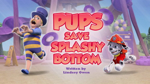 Pups Save a Splashy Bottom