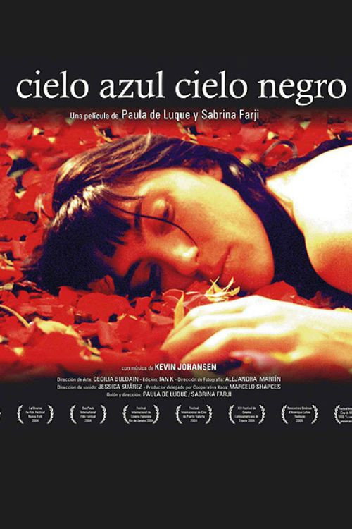 Cielo azul, cielo negro poster 2