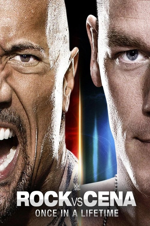The Rock vs. John Cena: Once In A Lifetime Poster