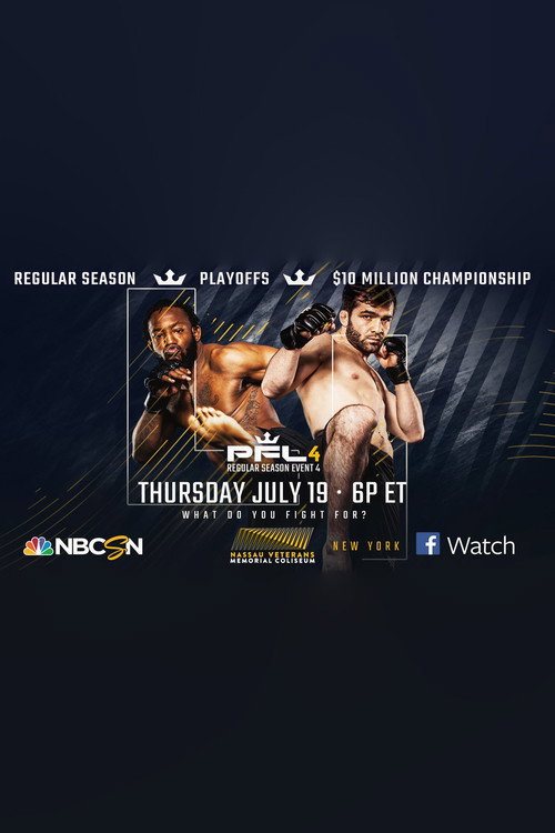 PFL 2018 #4: Regular Season - Palmer vs. Tursyn poster 2
