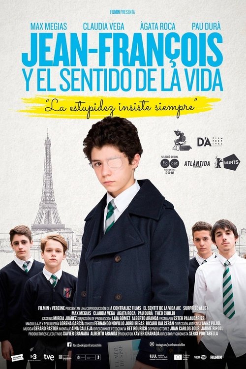 Background poster of Jean-François i el sentit de la vida blurred