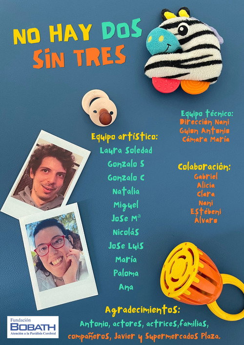 No hay dos sin tres电影海报