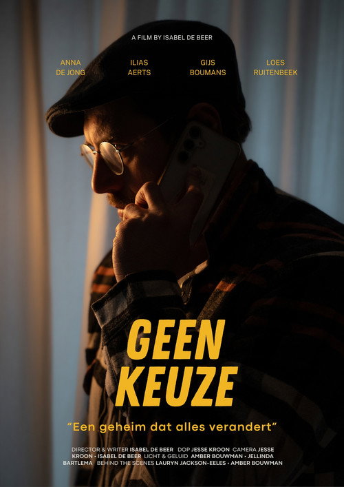 GEEN KEUZE Poster