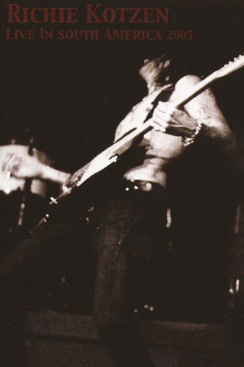 Live in South America 2005 Poster