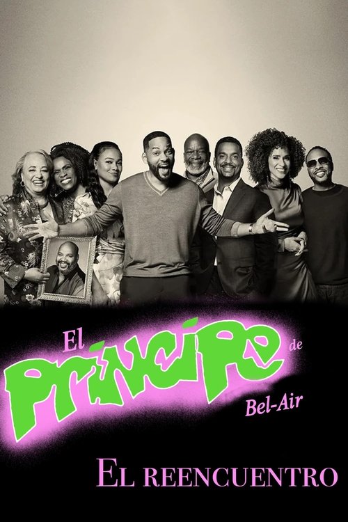 Background poster of The Fresh Prince of Bel-Air Reunion blurred