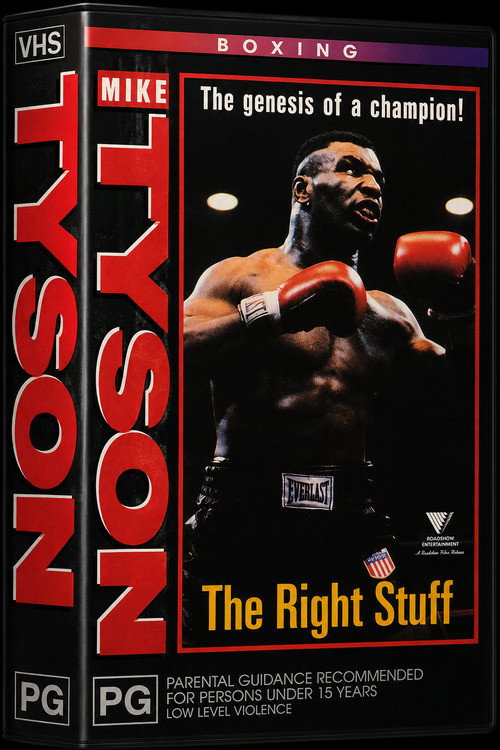 Mike Tyson - The Right Stuff Poster
