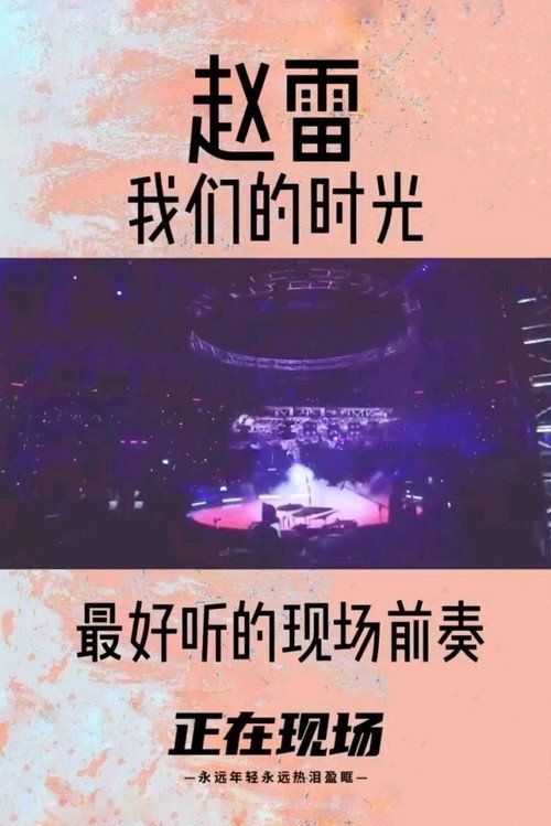 赵雷 我们的时光 2015北京演唱会电影海报