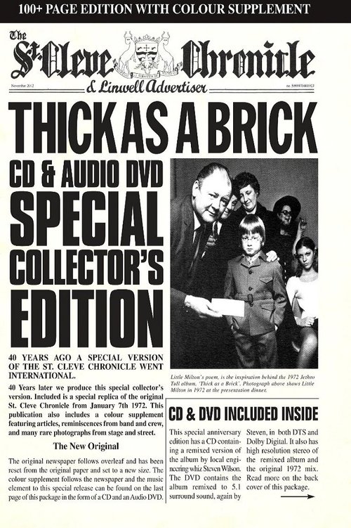 Jethro Tull: Thick As A Brick Poster