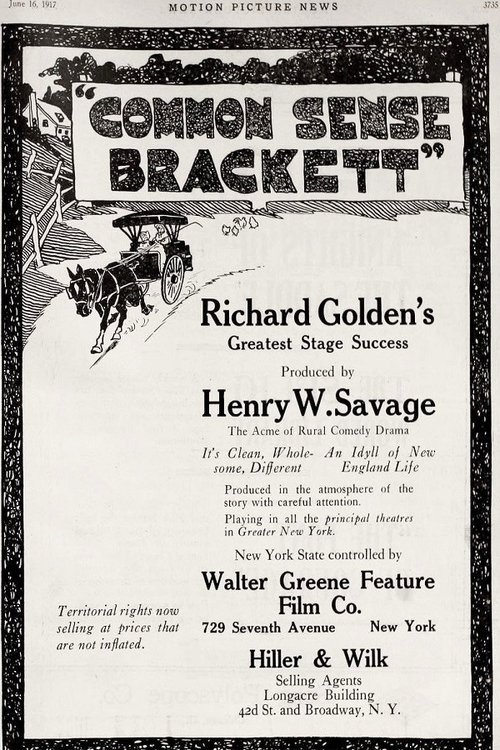Common Sense Brackett Poster