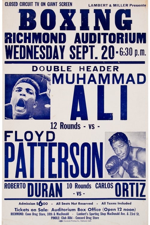 Muhammad Ali vs. Floyd Patterson I Poster