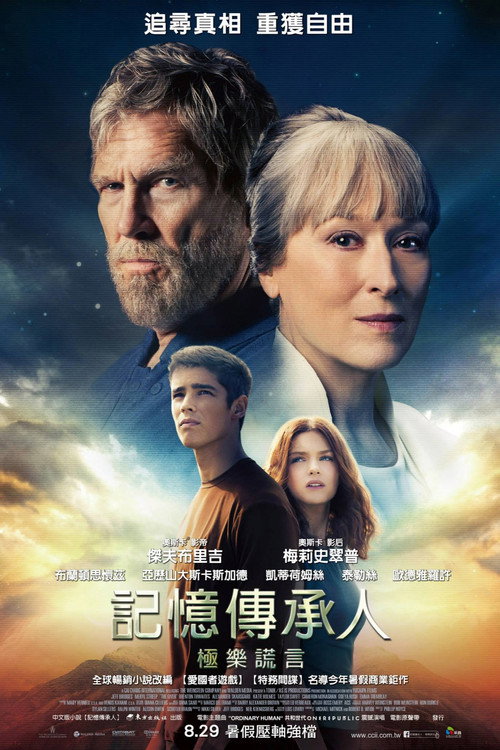 记忆传授人电影海报