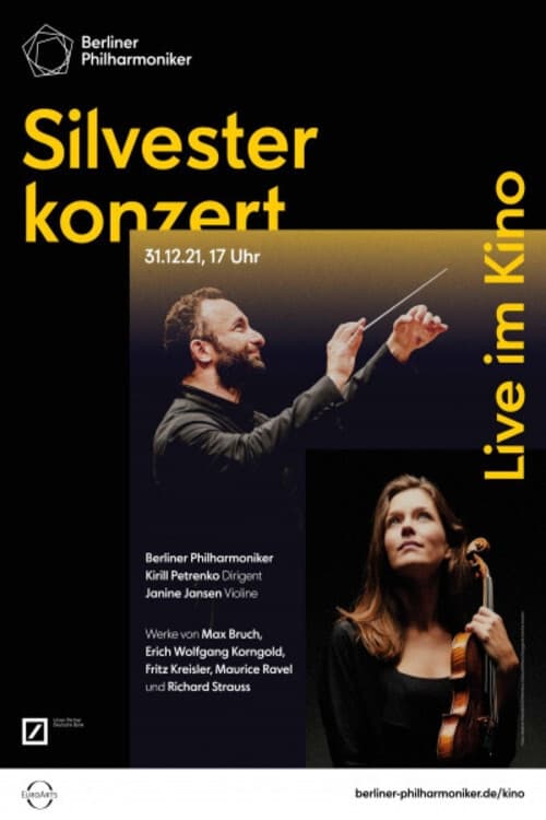 Watch Berliner Philharmoniker 2021/22: Silvesterkonzert mit Kirill Petrenko und Janine Jansen (2021) Full Movie Online Free