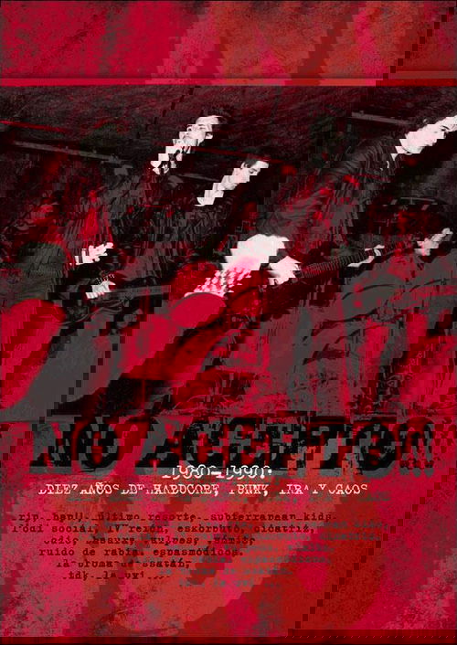 Poster of No acepto!!! 1980-1990: diez años de hardcore, punk, ira y caos