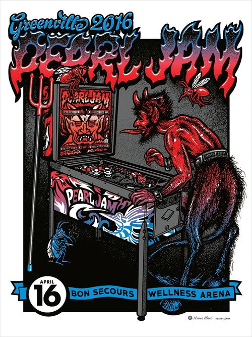 Pearl Jam: Greenville 2016 - The Vs. Show poster 2